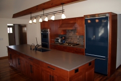 Cherry Craftsman Style Kitchen